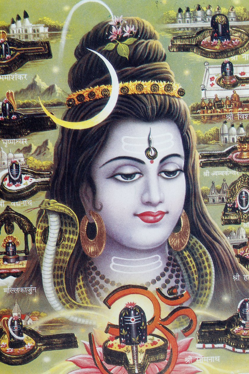 Shiva, der hinduistische Gott der Transformation oder Zerstörung von . .