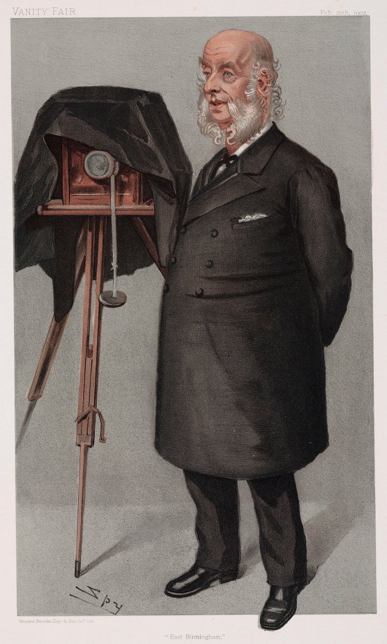 Sir John Benjamin Stone, englischer Fotograf von Henry Charles Fehr