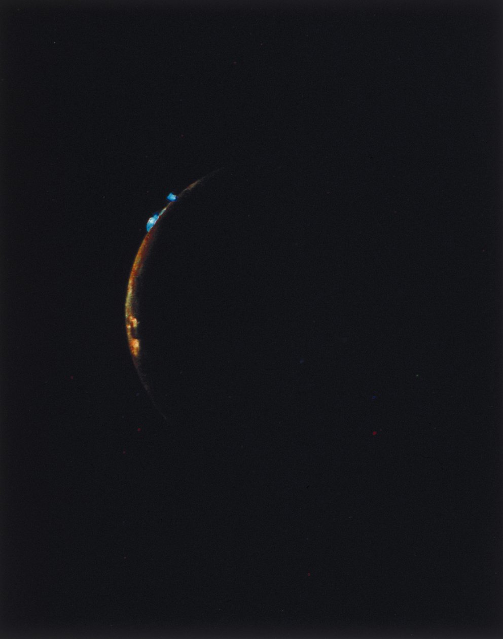 Vulkane am Rand von Io, einem der Monde des Jupiter von Ferdinand Georg Waldmuller