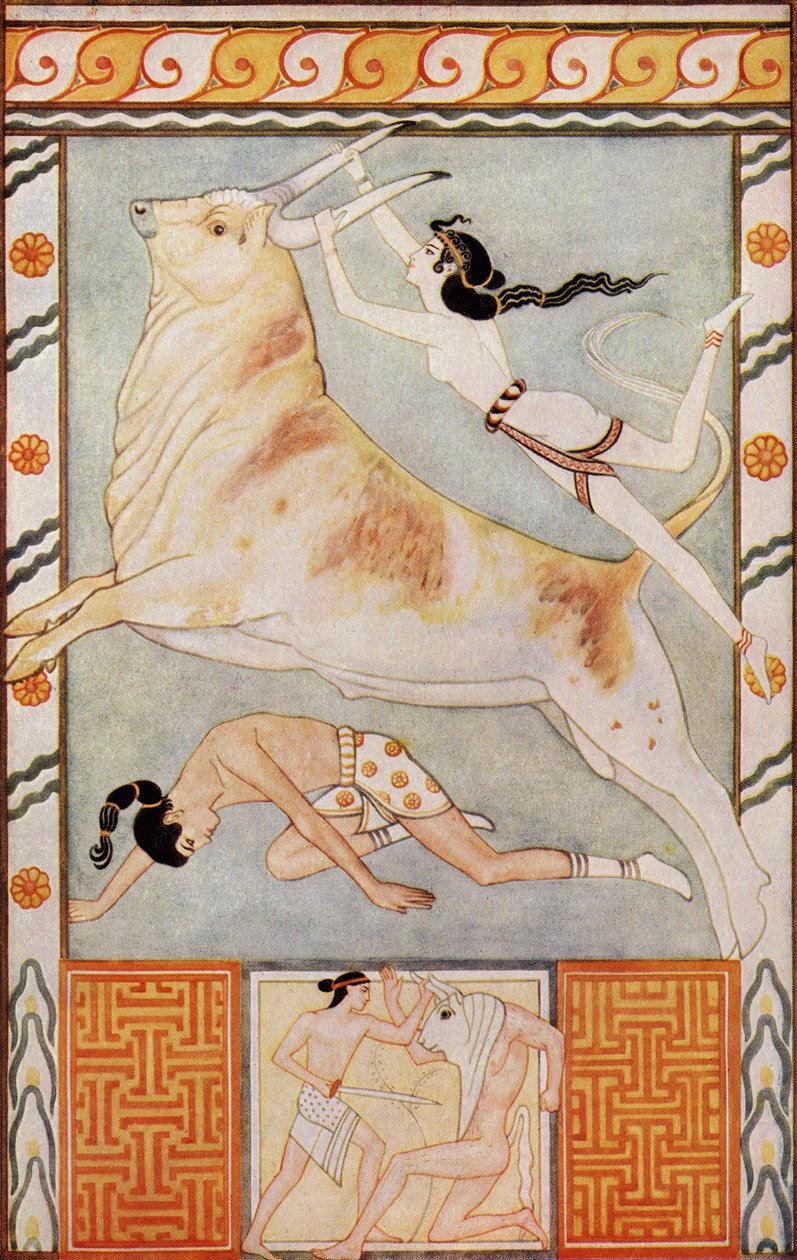 Die Stierkämpfer, Illustration aus 
