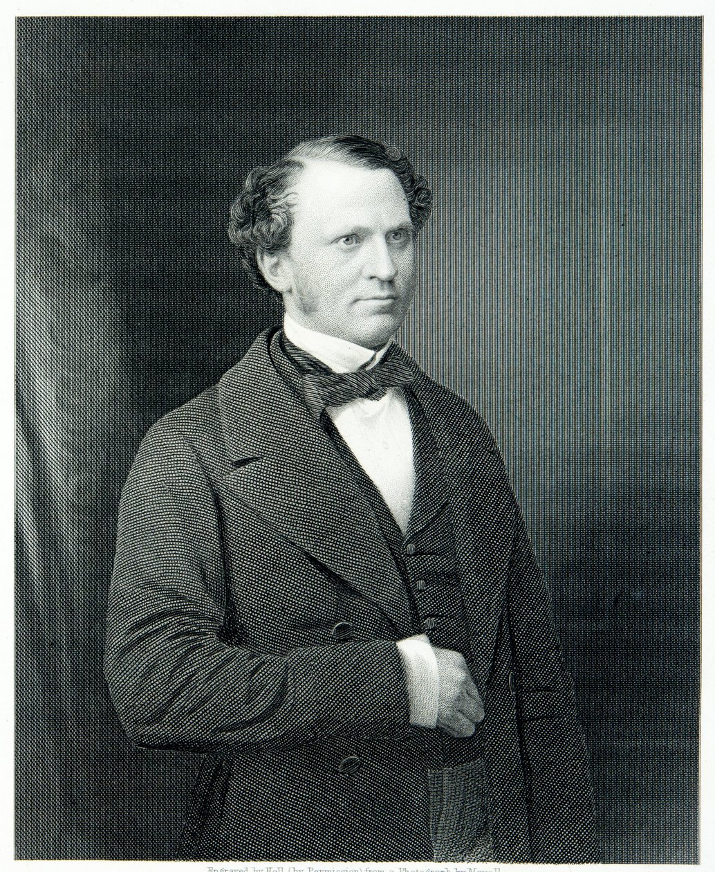 Der Rechte Ehrenwerte Edward Henry Stanley, Earl of Derby von John Jabez Edwin Paisley Mayall