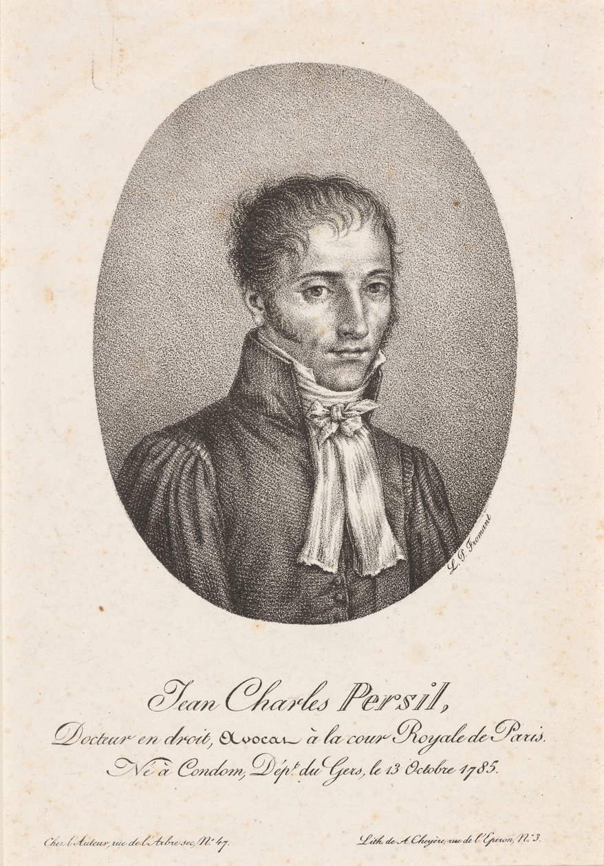 Jean Charles Persil von after Louis Pierre Froment after Honoré Daumier