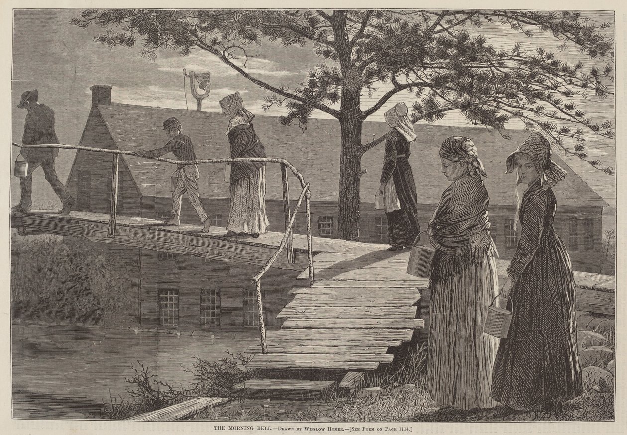 Die Morgen Glocke von Winslow Homer