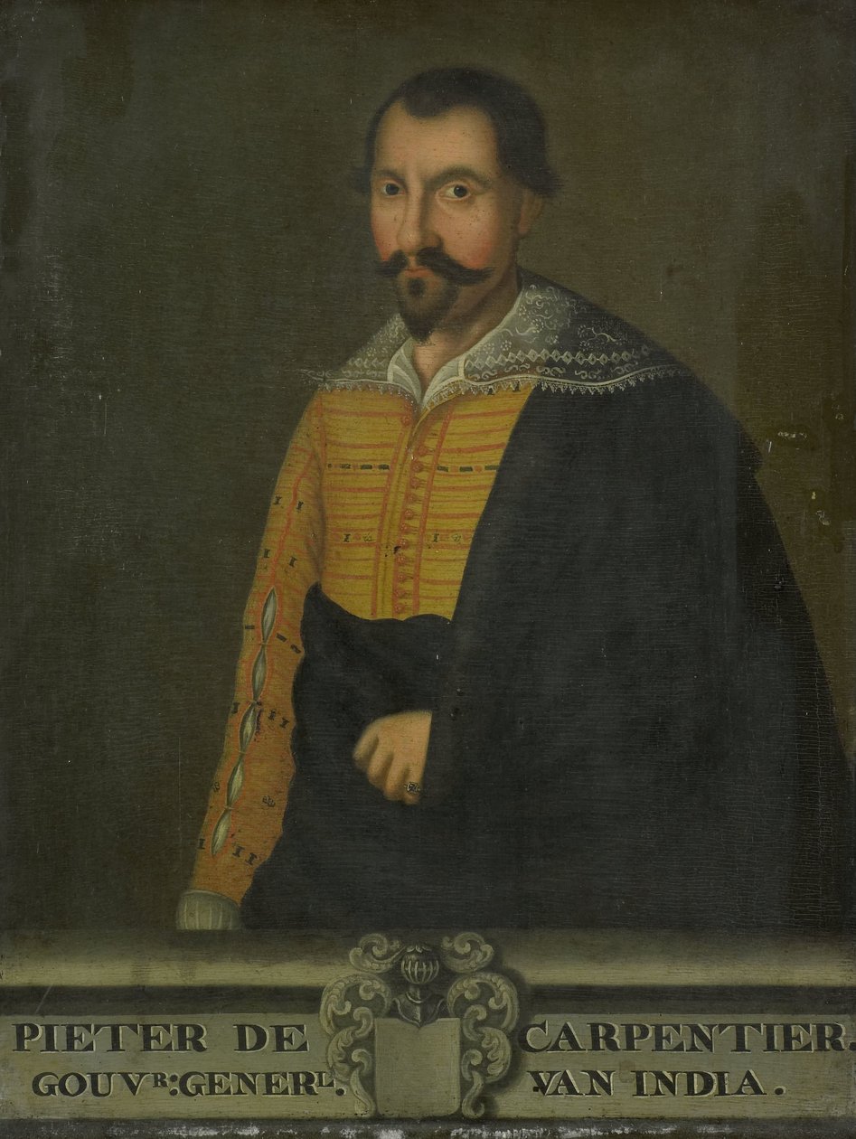 Porträt von Pieter de Carpentier, Generalgouverneur von Niederländisch-Ostindien von anonymous (copy after)