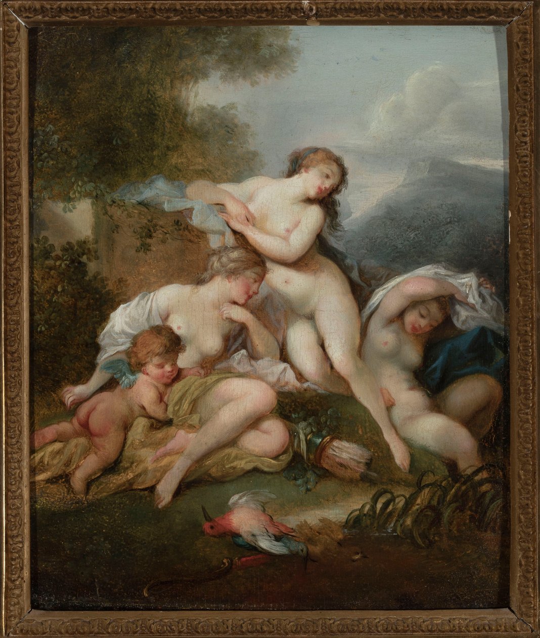 Diana und Nymphen (Bad der Diana) von anonymous 