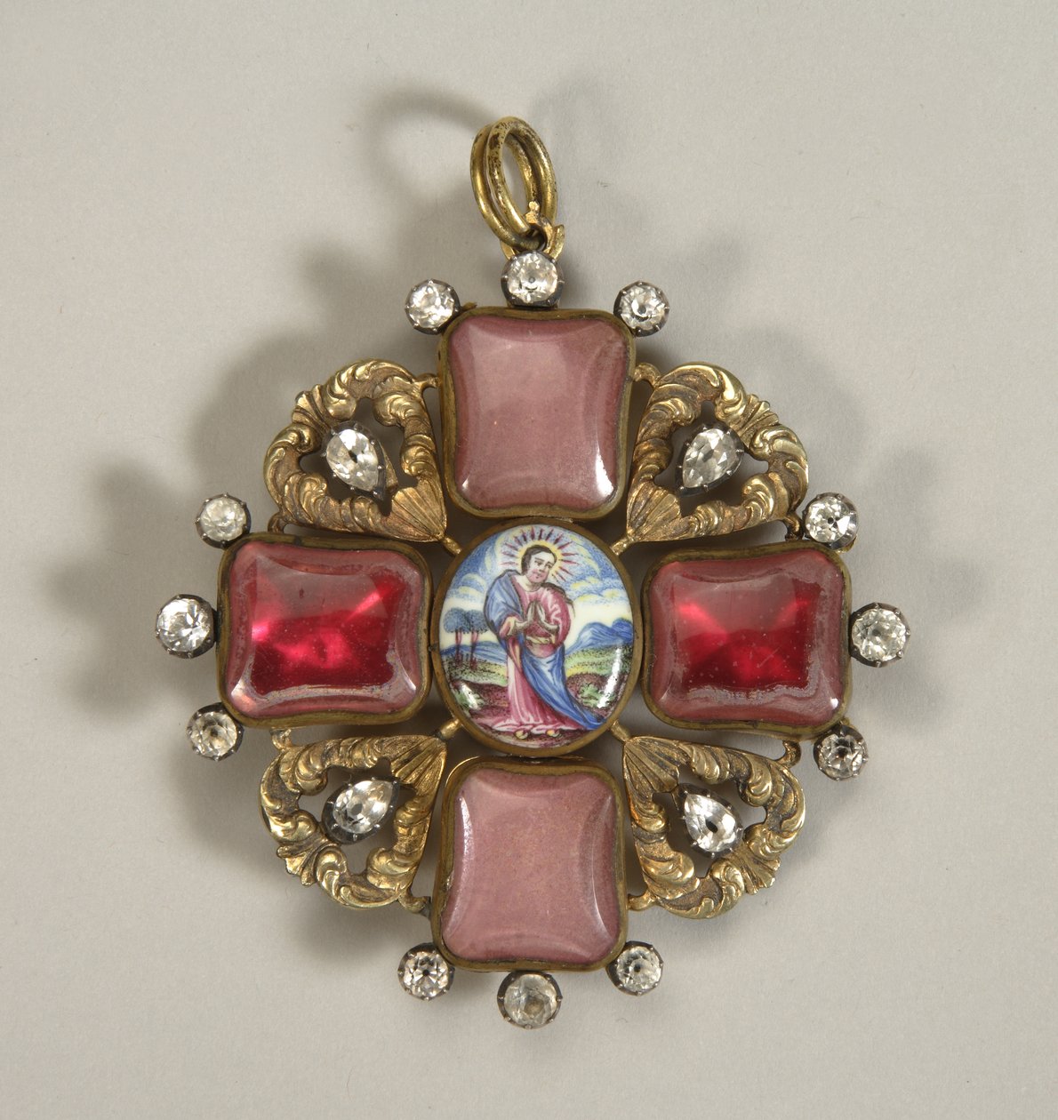 Abzeichen des Ordens der Heiligen Anna mit Diamanten, Spätes 18. Jahrhundert von decorations and medals Orders