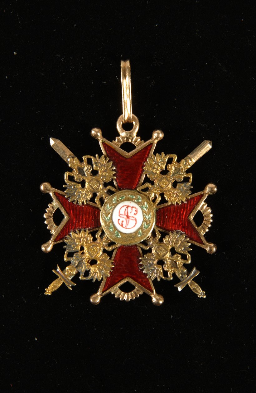Das Abzeichen des Ordens des Heiligen Stanislaus, Dritte Klasse von decorations and medals Orders