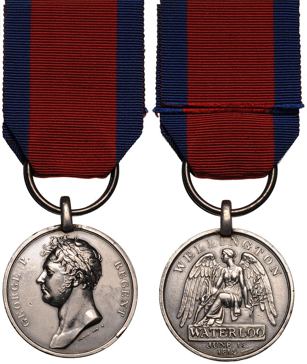 Die Waterloo-Medaille von decorations and medals Orders
