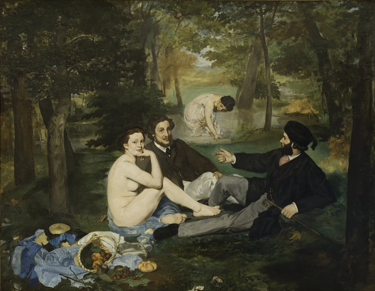 Frühstück im Grünen von Édouard Manet
