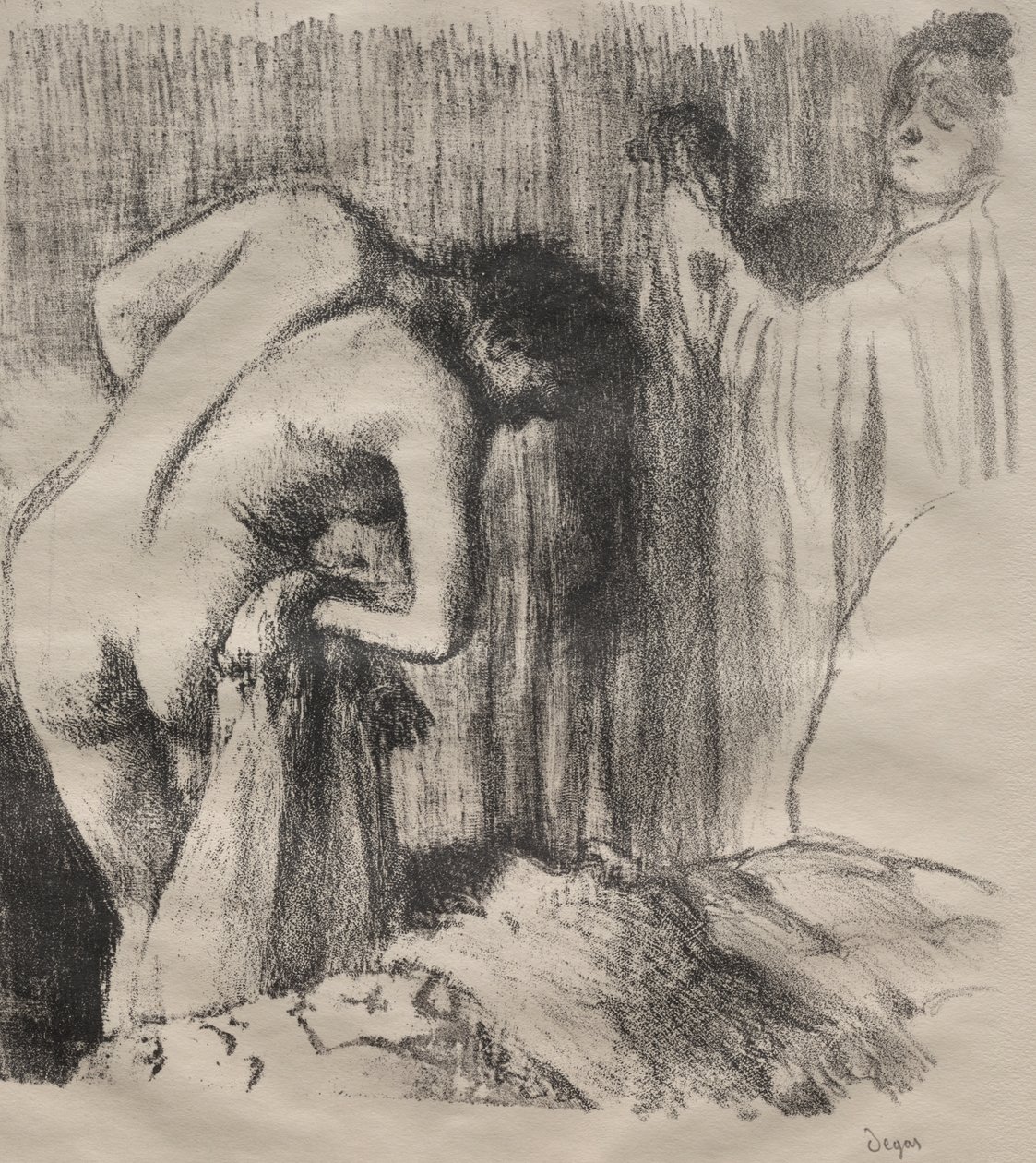 Nach dem Bad III von imitator of Antoine Louis Barye