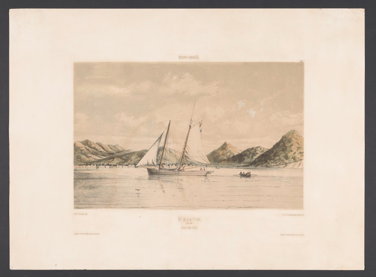 Sint-Maarten (West-Indien) von jonkheer Jacob Eduard van Heemskerck