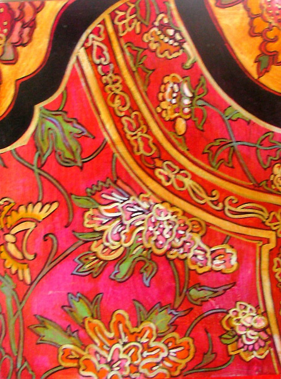 Chinesische Jackenvorderseite, 2012 von linda arthurs