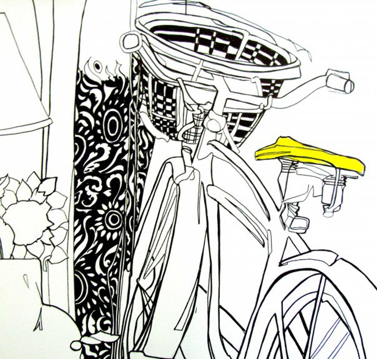 Katies Fahrrad von linda arthurs