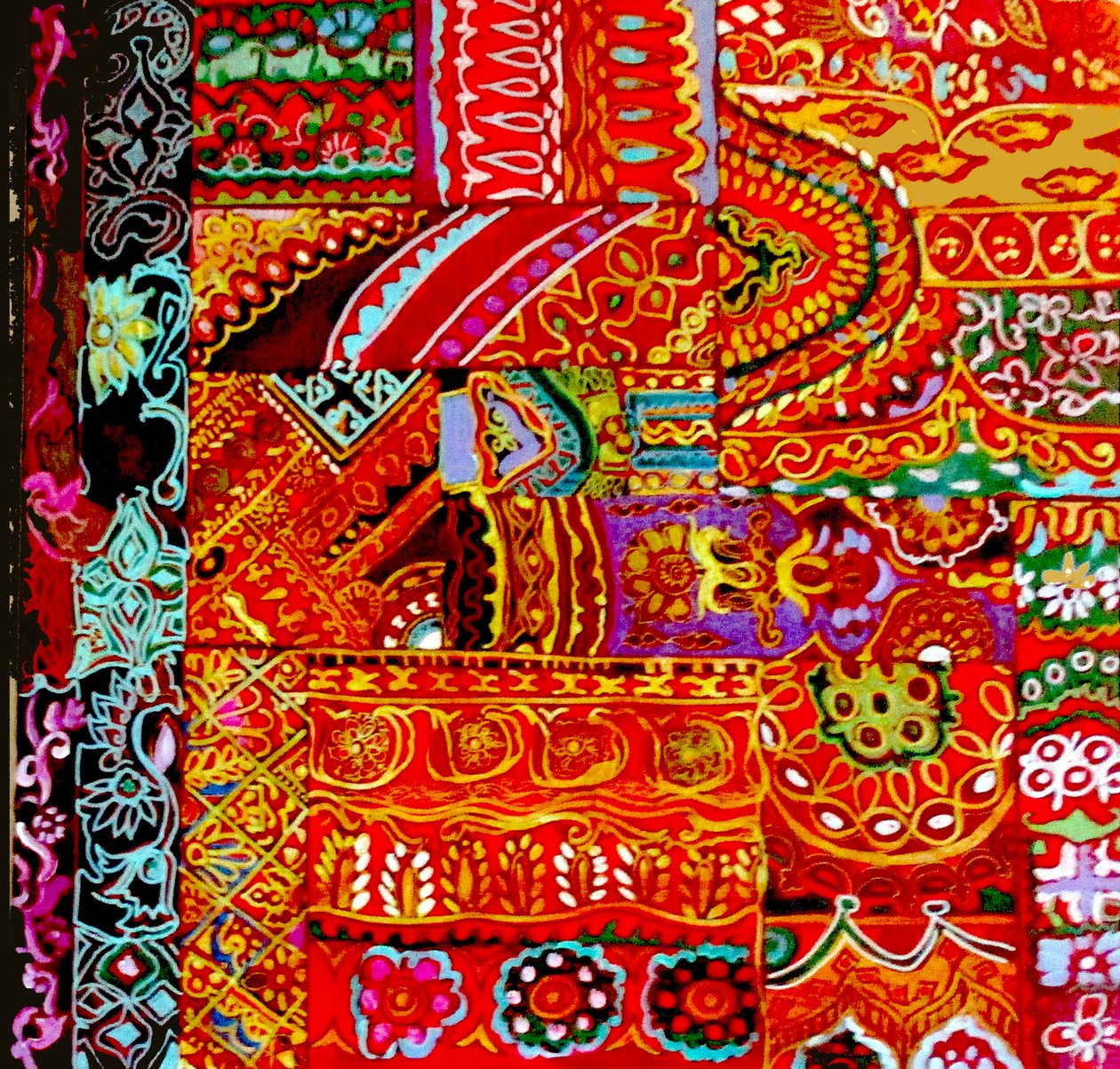Kutch-Stickerei von linda arthurs