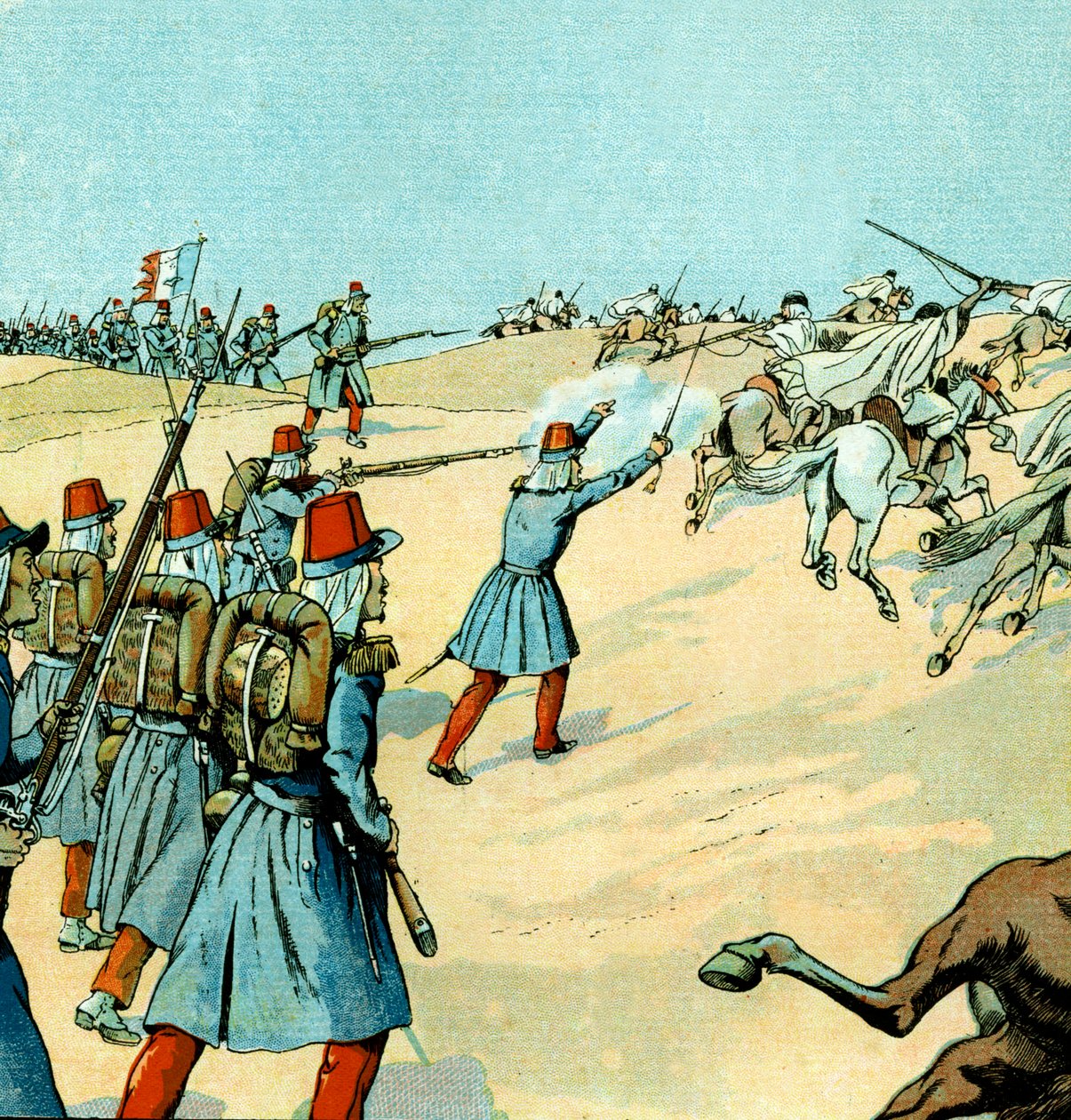 Eroberung Algeriens durch die französische Armee im Jahr 1830 von pseudonym for Onfray de Breville Jacques Job