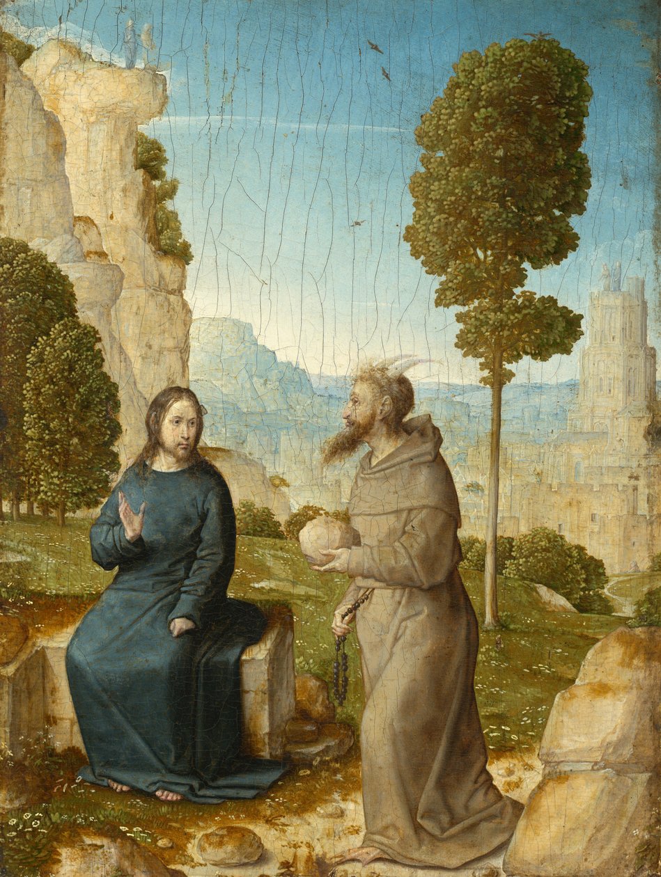 Die Versuchung Christi von the Elder Juan de Flandes