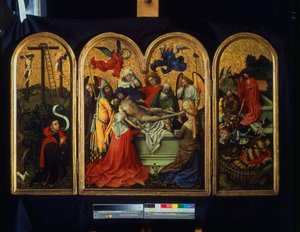Das Seilern-Triptychon - Die Grablegung