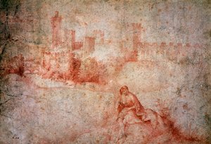 Hirte und Blick auf Castelfranco von Giorgione