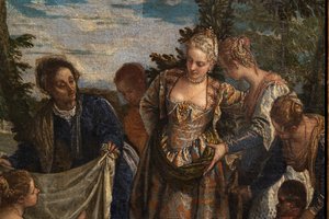 Auffindung des Moses von (1528 88) Veronese