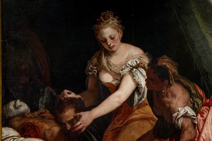 Judith mit dem Kopf des Holofernes (Detail) von (1528 88) Veronese