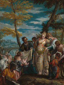 Die Auffindung des Moses von (1528-88) Veronese