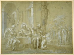 Das Abendmahl in Emmaus, ca. 1550