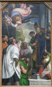 Die Weihe des heiligen Nikolaus von (1528 88) Veronese