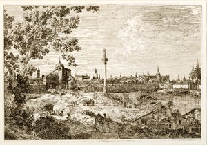 Imaginäre Ansicht von Padua, ca. 1740er von Canaletto