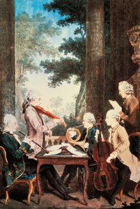 Konzert mit Oboe, Violine, Horn und Cello