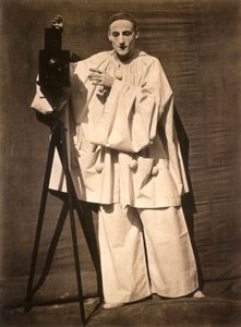 Mime Debureau als Pierrot