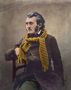 Gustave Doré (1832-1883) von Felix Nadar - spätere Kolorierung