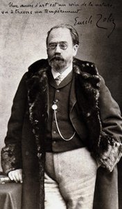 Porträt von Emile Zola (1840-1902) von Nadar von Nadar