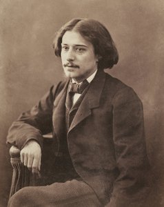 Porträt des Schriftstellers Alphonse Daudet (1840-1897) von Nadar, Gaspard-Felix (1820-1910)