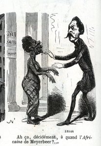 Wann ist Giacomo Meyerbeer Afrikaner? von Nadar