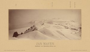 Jan Mayen, Südteil vom Danielsen-Berg aus von (Linienschiffs Lieutenant) Richard Basso