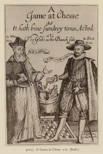 Ein Schachspiel, nd (Lithografie)