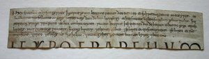 Godwine-Urkunde von (after) English School