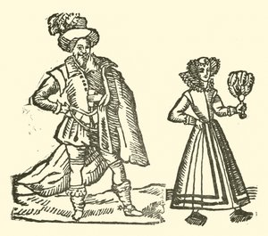 Illustration für The Roxburghe Ballads von (after) English School