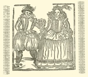 Illustration für The Roxburghe Ballads von (after) English School