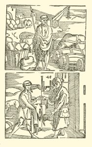 Illustration für The Roxburghe Ballads von (after) English School