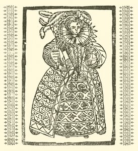 Illustration für The Roxburghe Ballads (Holzschnitt) von (after) English School