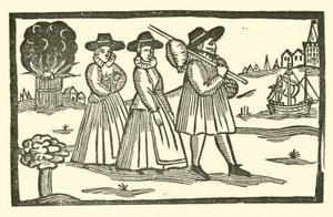 Illustration für The Roxburghe Ballads (Holzschnitt) von (after) English School