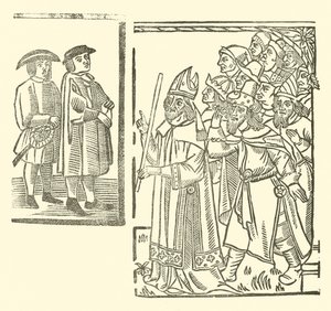 Illustration für The Roxburghe Ballads von (after) English School