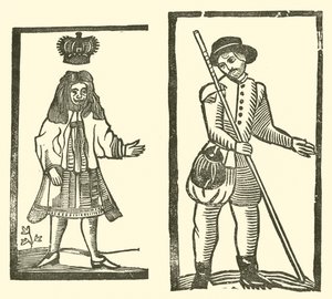 Illustration für The Roxburghe Ballads von (after) English School