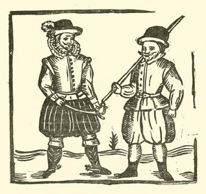 Illustration für The Roxburghe Ballads von (after) English School