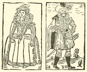Illustration für The Roxburghe Ballads von (after) English School