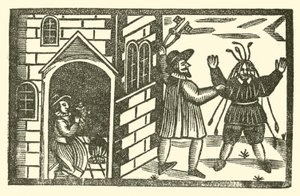 Illustration für The Roxburghe Ballads von (after) English School