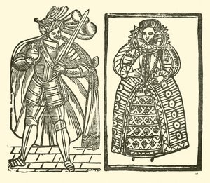 Illustration für The Roxburghe Ballads von (after) English School
