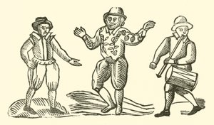 Illustration für The Roxburghe Ballads von (after) English School