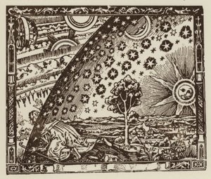 Der Mensch reist bis ans Ende der Welt, Darstellung des Universums im Mittelalter
